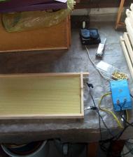 Wabenerneuerung mit ganz neue Rähmchen